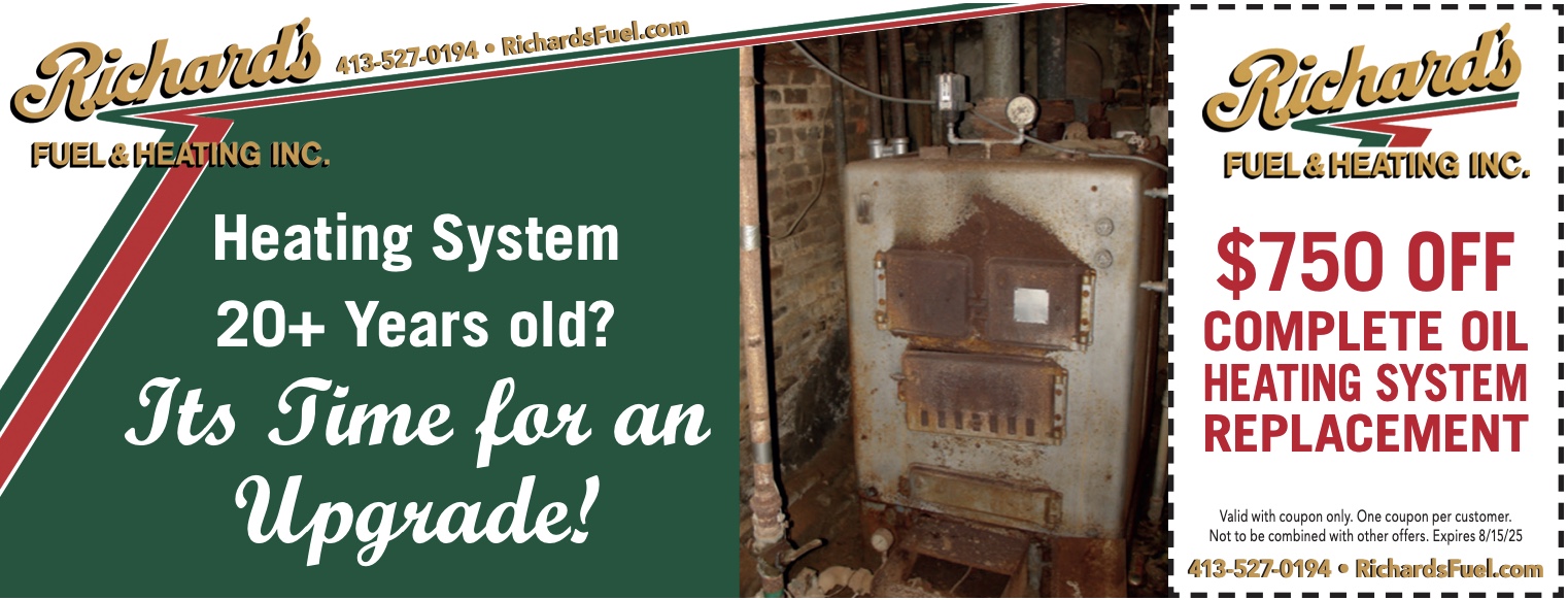 $750 OFF COMPLETE OIL HEATING SYSTEM REPLACEMENT